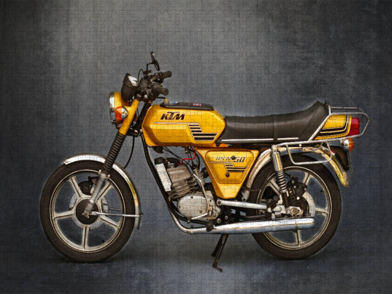 KTM 50 Comet RSW Baujahr 1978 - CALVENDO Foto-Puzzle'