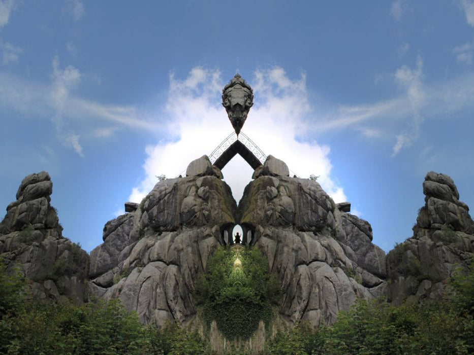 Anderswelt - Externsteine - CALVENDO Foto-Puzzle'