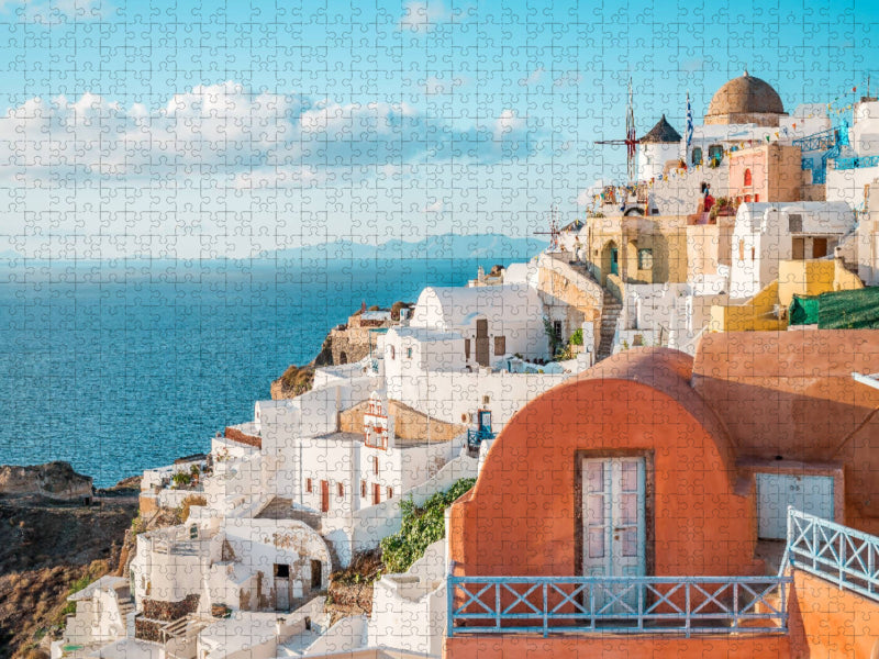 Oia Santorini - CALVENDO Foto-Puzzle'