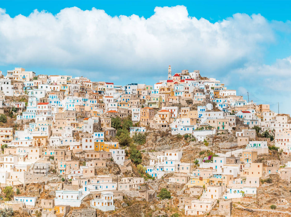 Olymbos auf Karpathos 2000 Teile Puzzle quer - CALVENDO Foto-Puzzle'