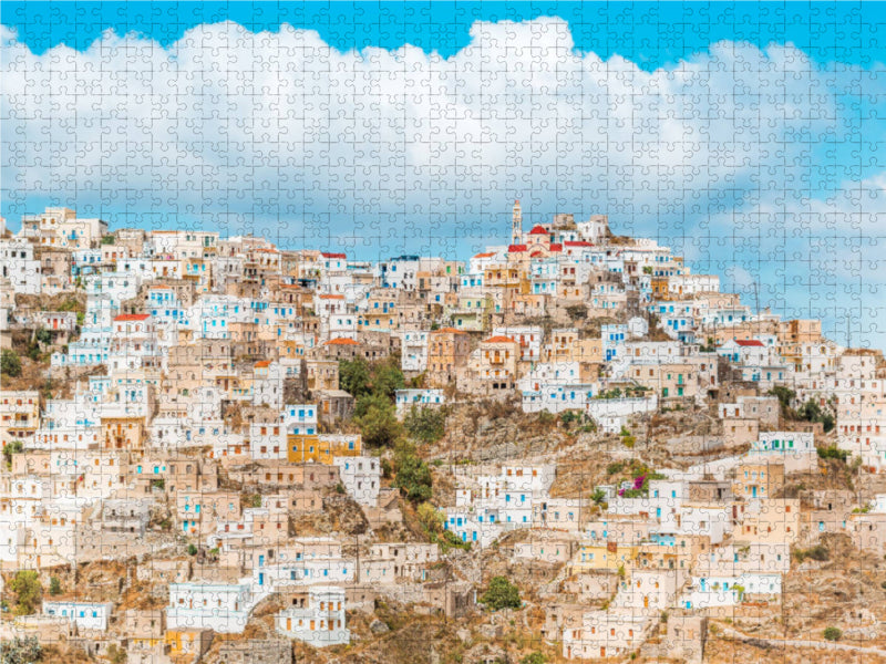 Olymbos auf Karpathos 2000 Teile Puzzle quer - CALVENDO Foto-Puzzle'