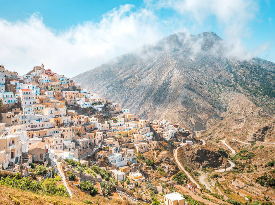 Olymbos auf Karpathos - CALVENDO Foto-Puzzle'