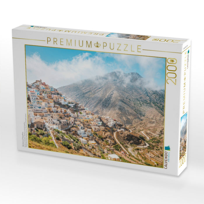 Olymbos auf Karpathos - CALVENDO Foto-Puzzle'