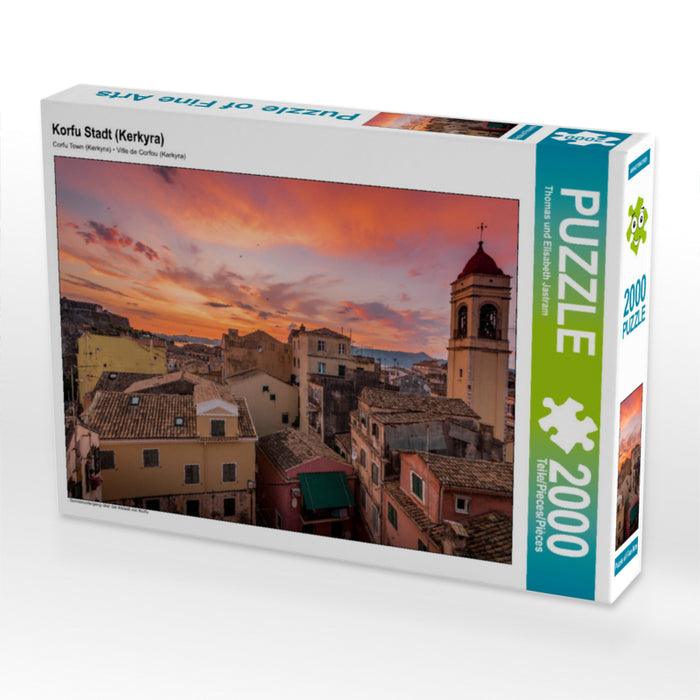 Corfu Town (Kerkyra) - CALVENDO photo puzzle 