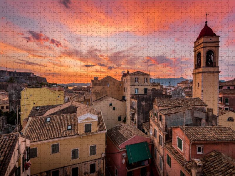 Corfu Town (Kerkyra) - CALVENDO photo puzzle 