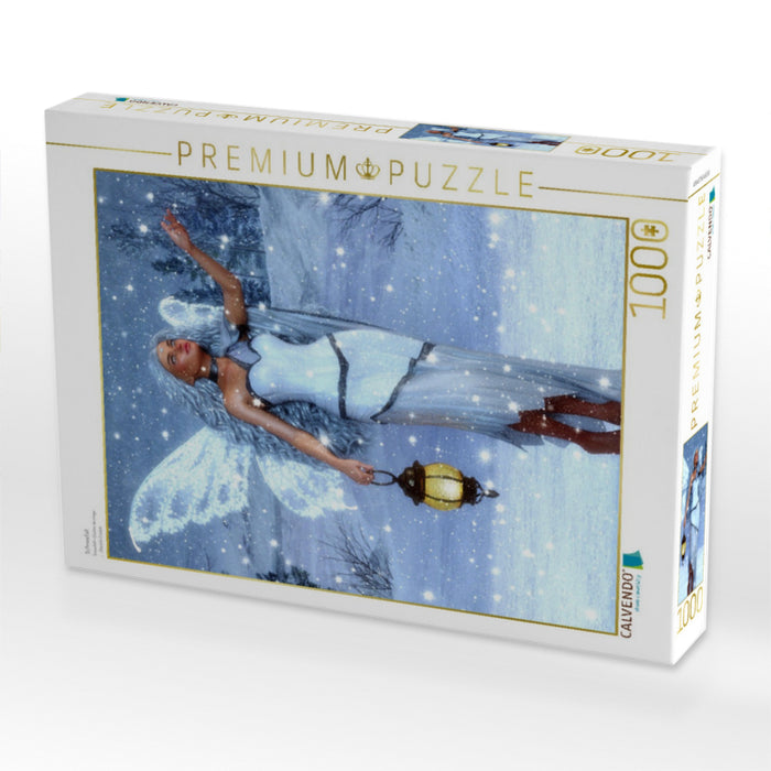 Schneefall - CALVENDO Foto-Puzzle'