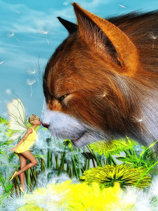 Küß mich Katze - CALVENDO Foto-Puzzle'