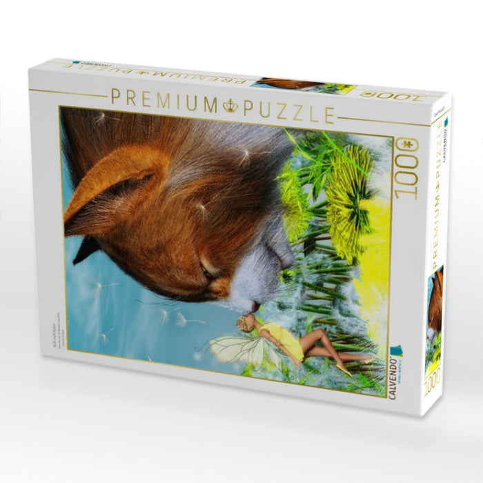 Küß mich Katze - CALVENDO Foto-Puzzle'