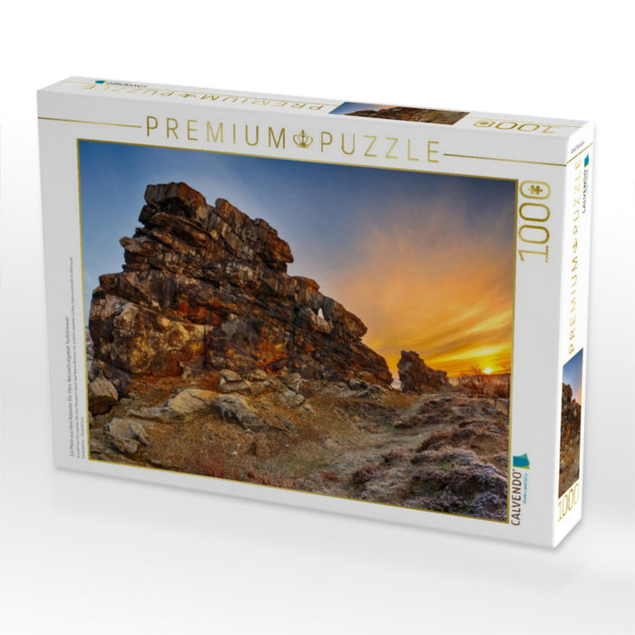 Ein Motiv aus dem Kalender Der Harz, Naturschutzgebiet Teufelsmauer - CALVENDO Foto-Puzzle'