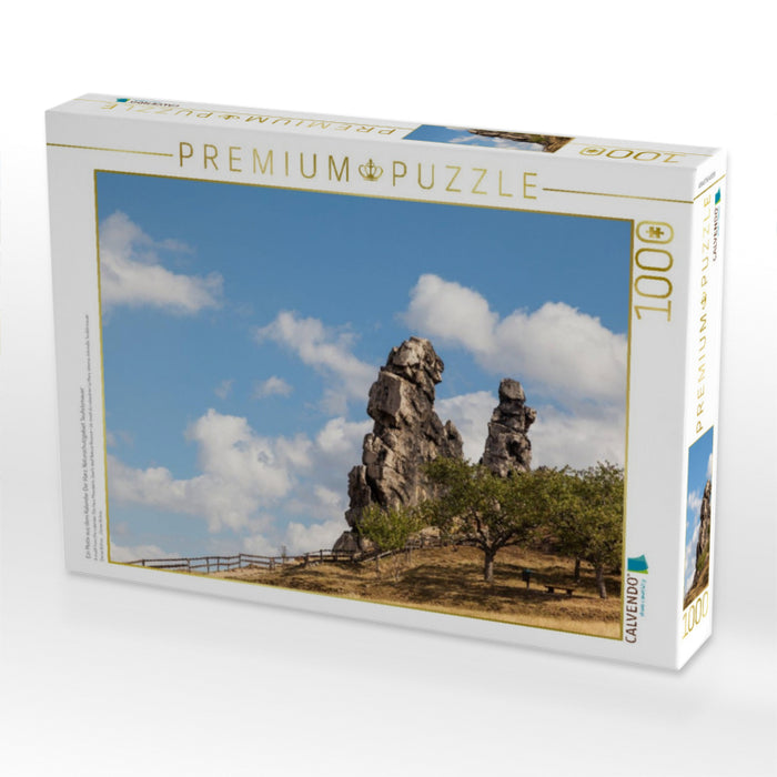 Ein Motiv aus dem Kalender Der Harz, Naturschutzgebiet Teufelsmauer - CALVENDO Foto-Puzzle'
