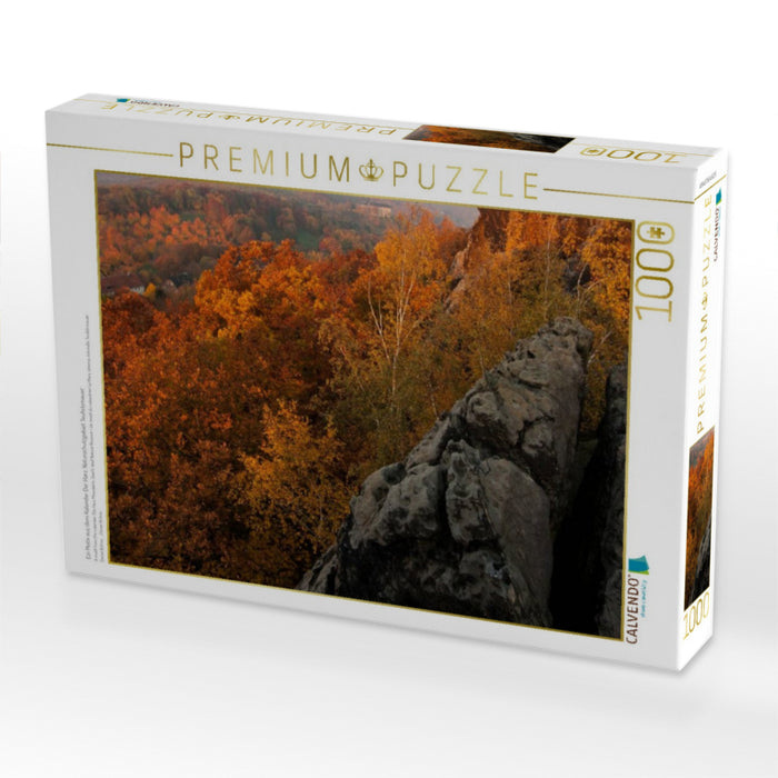 Ein Motiv aus dem Kalender Der Harz, Naturschutzgebiet Teufelsmauer - CALVENDO Foto-Puzzle'