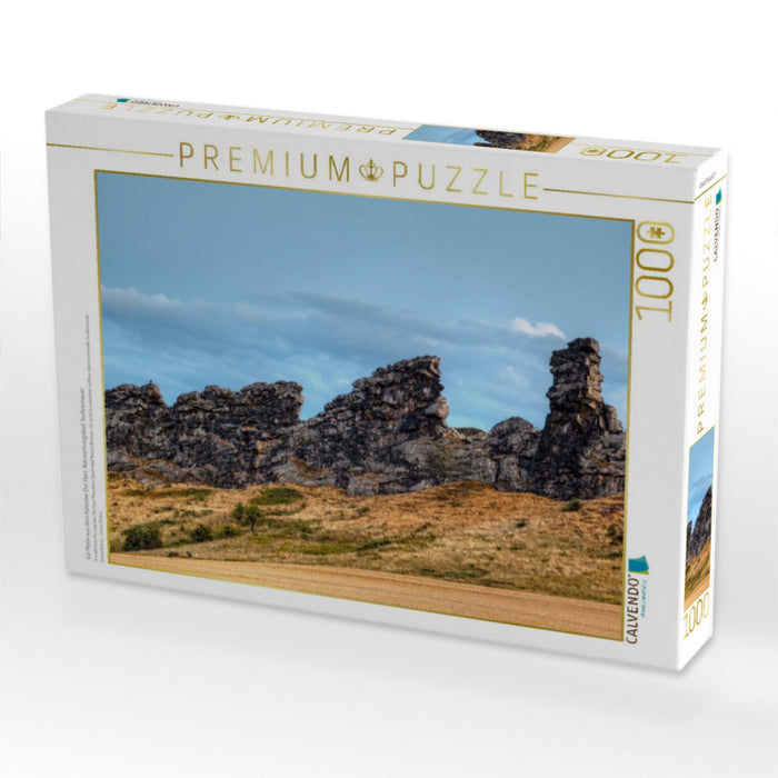 Ein Motiv aus dem Kalender Der Harz, Naturschutzgebiet Teufelsmauer - CALVENDO Foto-Puzzle'