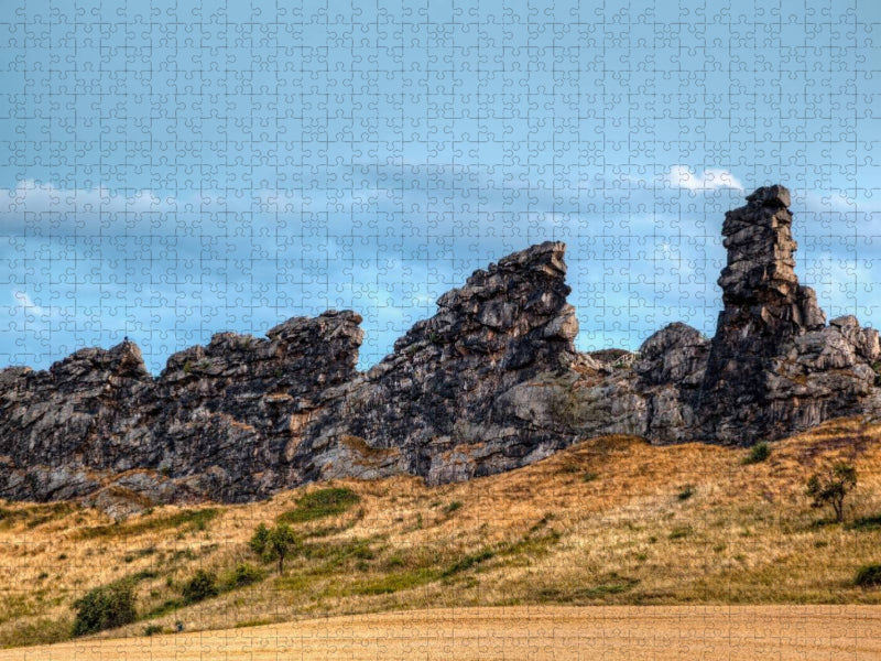 Ein Motiv aus dem Kalender Der Harz, Naturschutzgebiet Teufelsmauer - CALVENDO Foto-Puzzle'