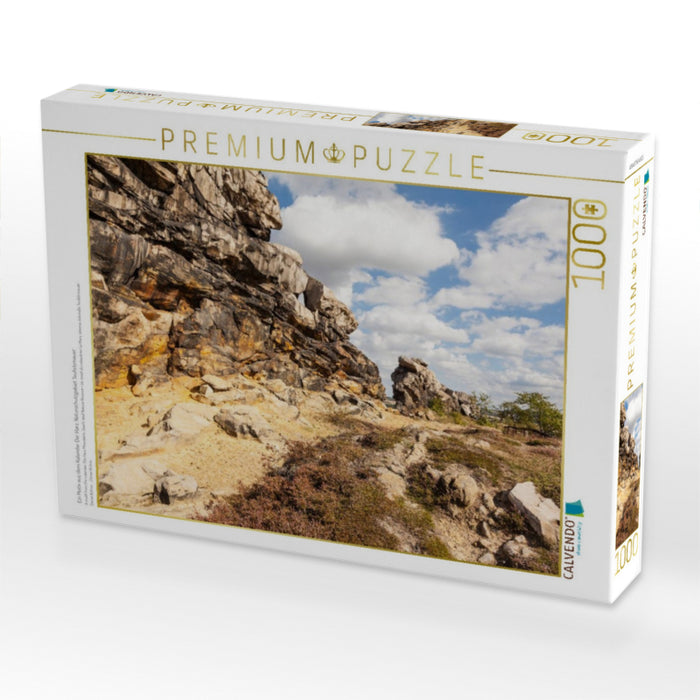 Ein Motiv aus dem Kalender Der Harz, Naturschutzgebiet Teufelsmauer - CALVENDO Foto-Puzzle'