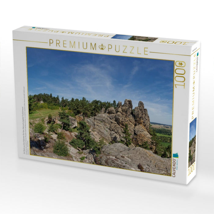 Ein Motiv aus dem Kalender Der Harz, Naturschutzgebiet Teufelsmauer - CALVENDO Foto-Puzzle'