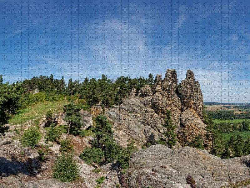 Ein Motiv aus dem Kalender Der Harz, Naturschutzgebiet Teufelsmauer - CALVENDO Foto-Puzzle'