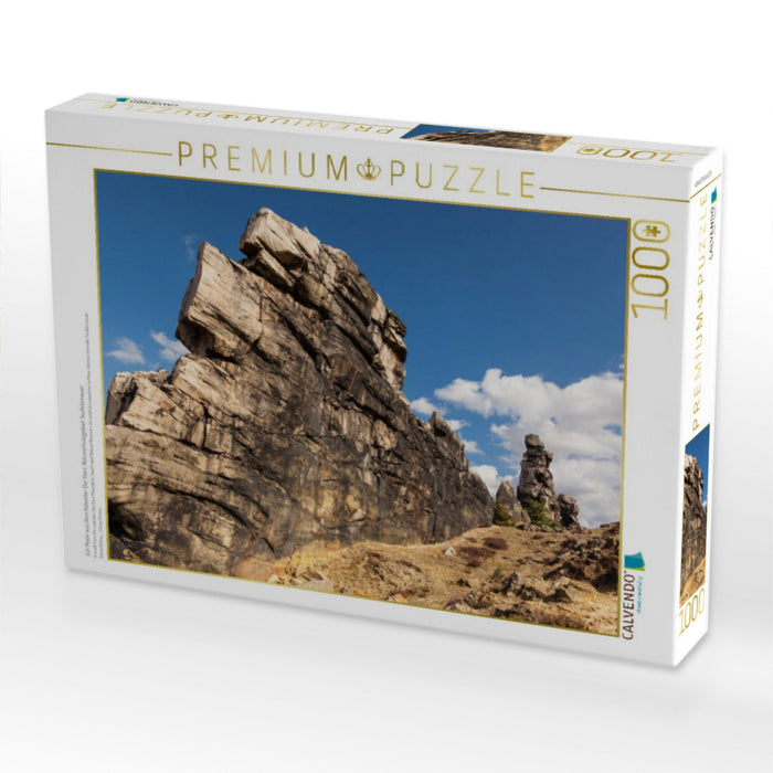 Ein Motiv aus dem Kalender Der Harz, Naturschutzgebiet Teufelsmauer - CALVENDO Foto-Puzzle'