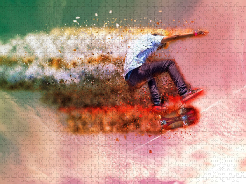Skateboarding - CALVENDO Foto-Puzzle'