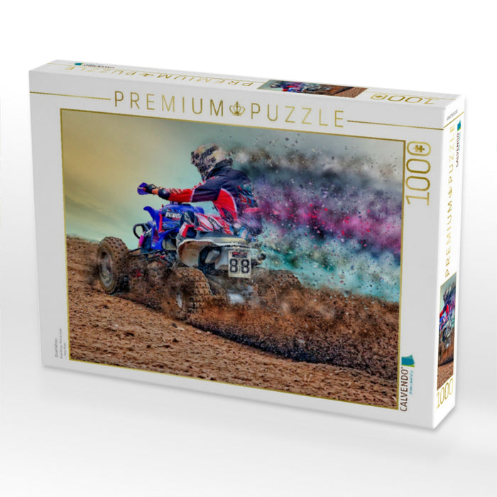 Quad fahren - CALVENDO Foto-Puzzle'
