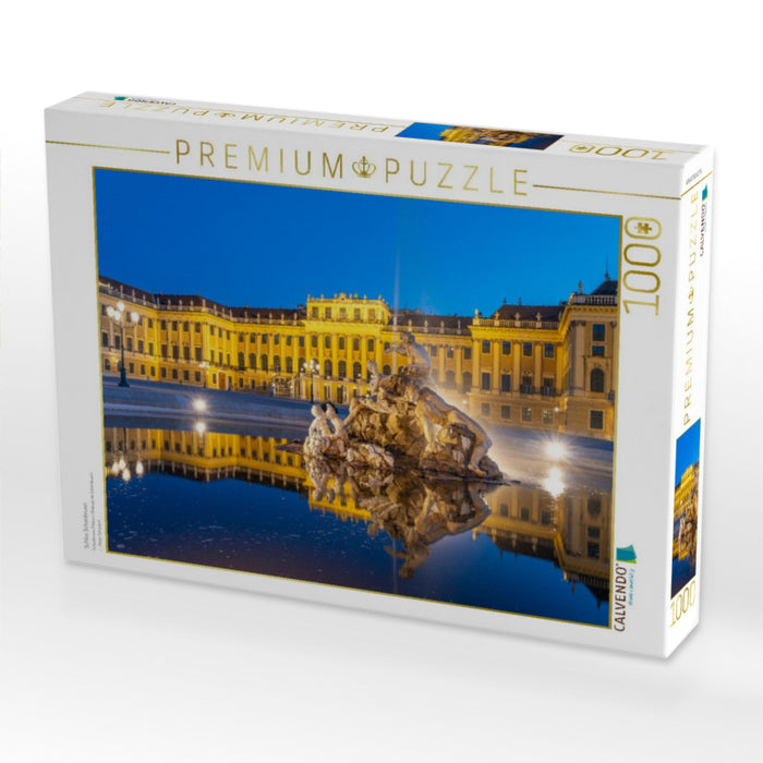 Schlos Schönbrunn - CALVENDO Foto-Puzzle'