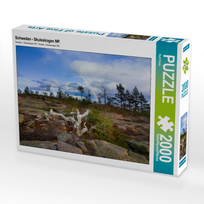 Schweden - Skuleskogen NP. 2000 Teile Puzzle quer - CALVENDO Foto-Puzzle'