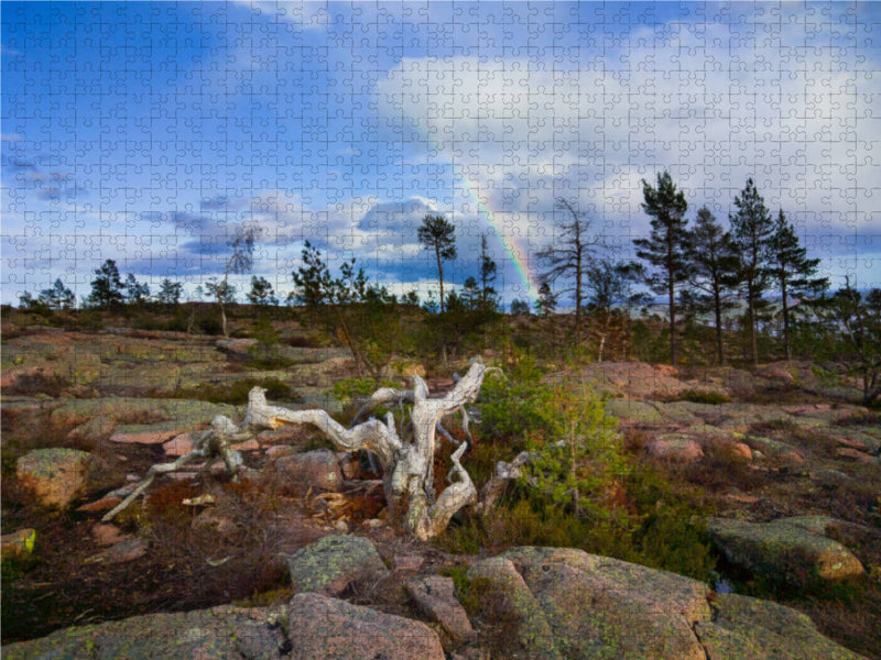 Schweden - Skuleskogen NP. 2000 Teile Puzzle quer - CALVENDO Foto-Puzzle'