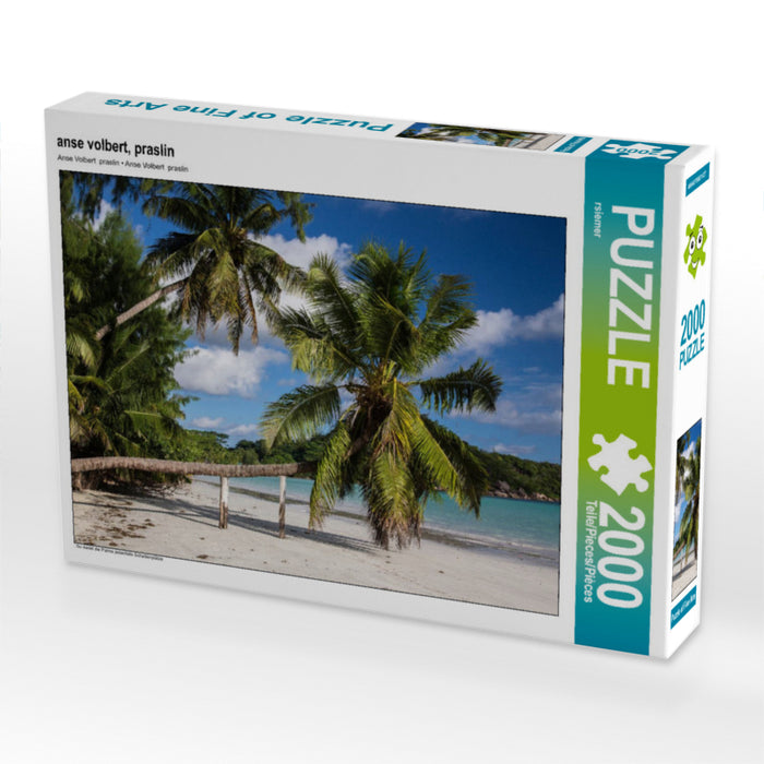 anse volbert, praslin - CALVENDO photo puzzle 