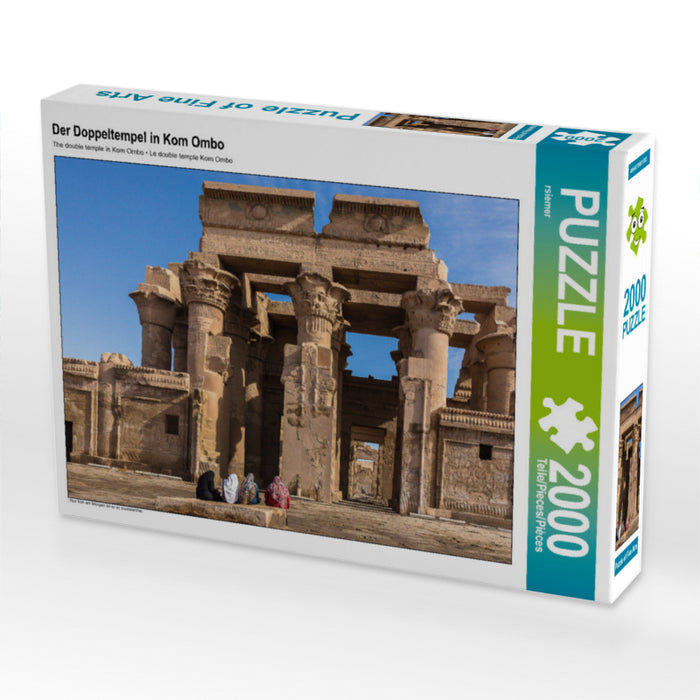 The double temple in Kom Ombo - CALVENDO photo puzzle 