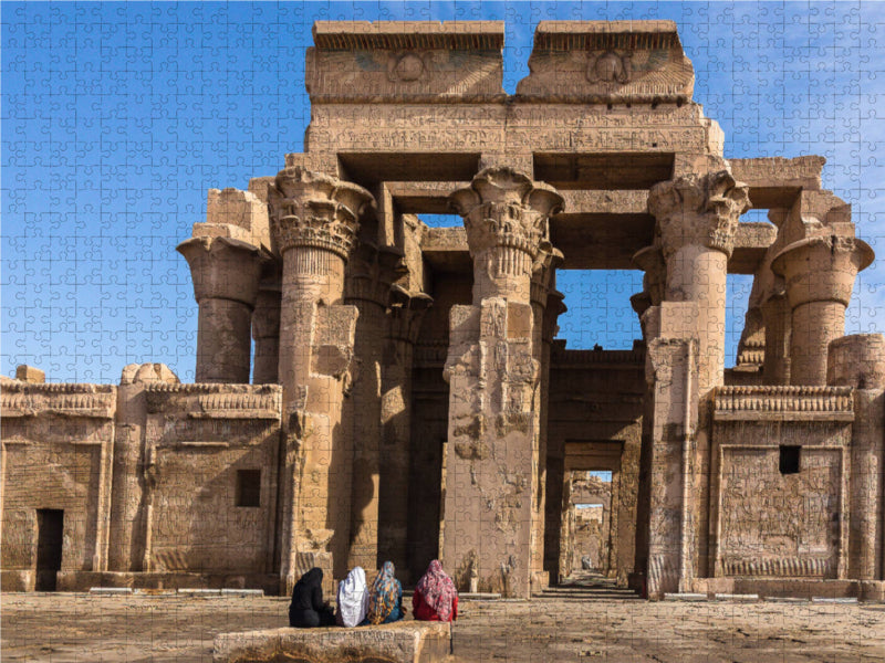 The double temple in Kom Ombo - CALVENDO photo puzzle 