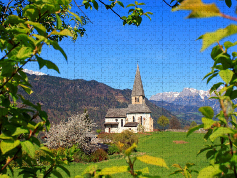 Das malerische Buchberg Kircherl - CALVENDO Foto-Puzzle'