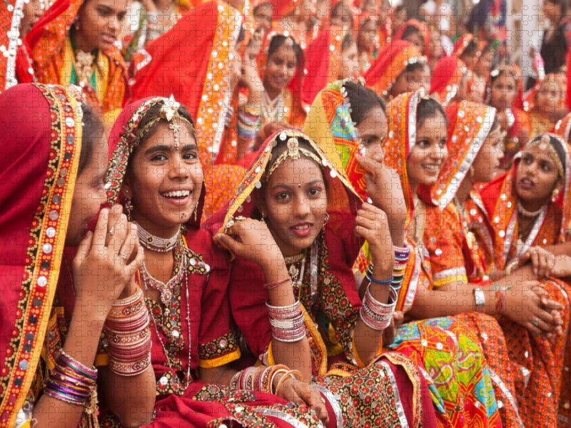 Indien - Rajasthan - CALVENDO Foto-Puzzle'