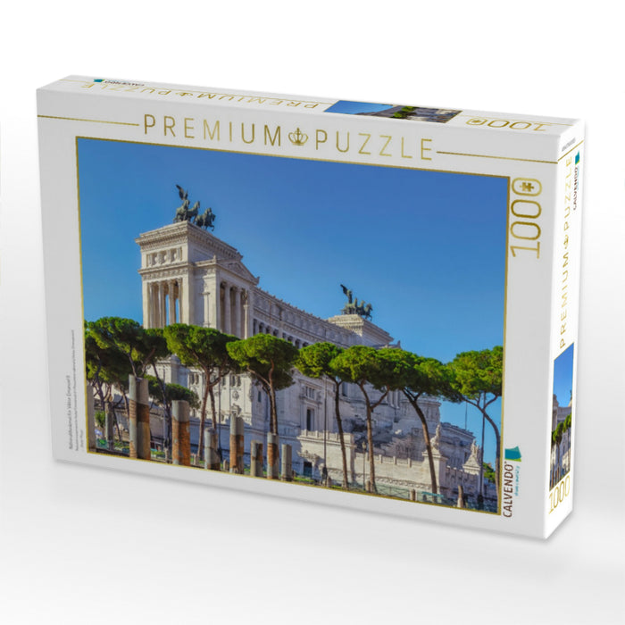 Nationaldenkmal für Viktor Emanuel II - CALVENDO Foto-Puzzle'