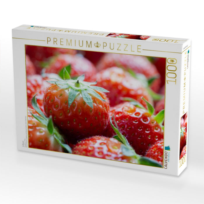 Erdbeere - CALVENDO Foto-Puzzle'