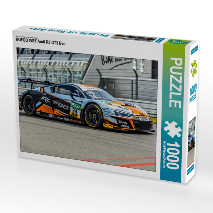 ROFGO WRT Audi R8 GT3 Evo 1000 Teile Puzzle quer - CALVENDO Foto-Puzzle'