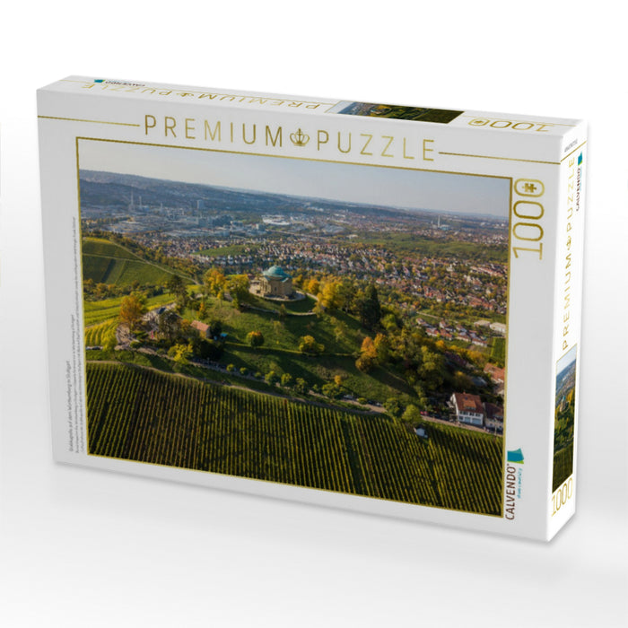 Grabkapelle auf dem Württemberg in Stuttgart - CALVENDO Foto-Puzzle'