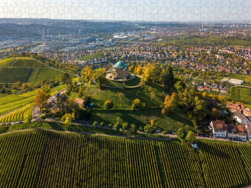 Grabkapelle auf dem Württemberg in Stuttgart - CALVENDO Foto-Puzzle'