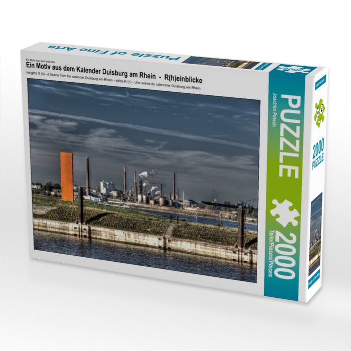 Ein Motiv aus dem Kalender Duisburg am Rhein  -  R(h)einblicke 2000 Teile Puzzle quer - CALVENDO Foto-Puzzle'