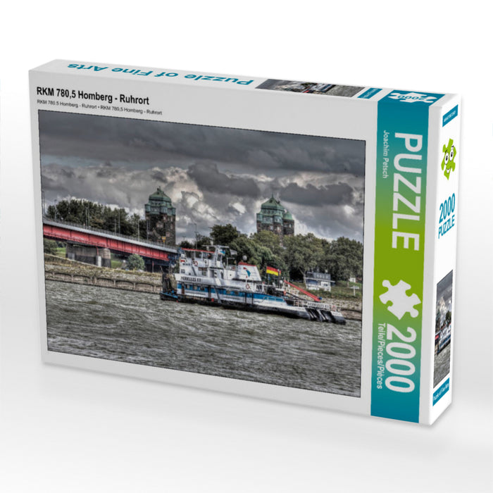RKM 780,5 Homberg - Ruhrort 2000 Teile Puzzle quer - CALVENDO Foto-Puzzle'