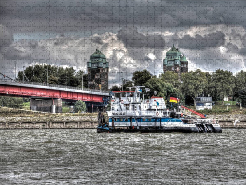 RKM 780,5 Homberg - Ruhrort 2000 Teile Puzzle quer - CALVENDO Foto-Puzzle'