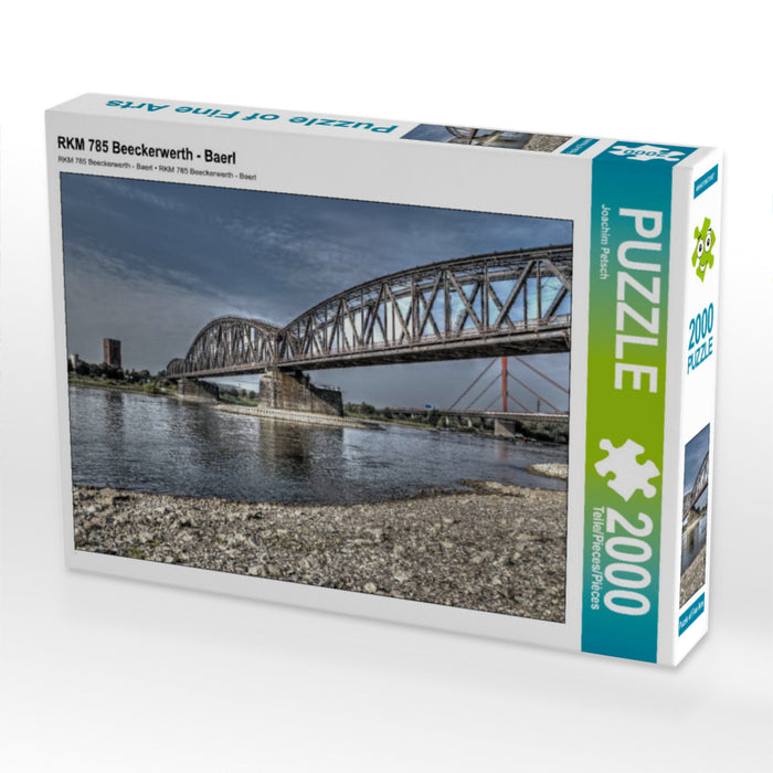 RKM 785 Beeckerwerth - Baerl 2000 Teile Puzzle quer - CALVENDO Foto-Puzzle'