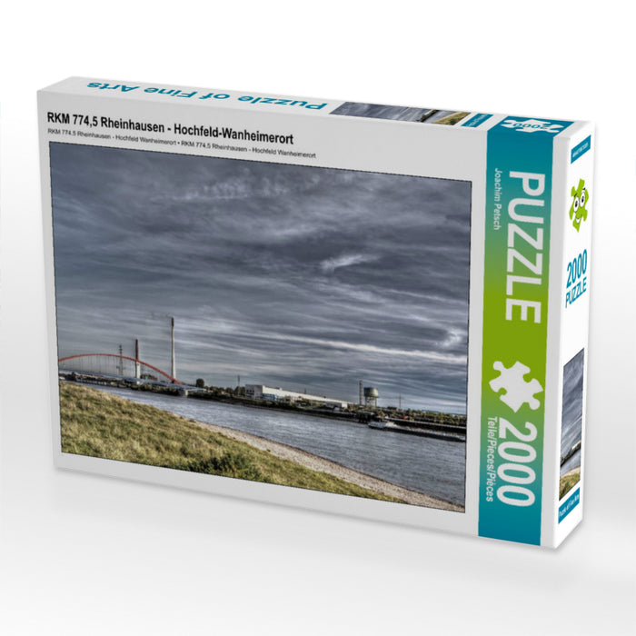RKM 774,5 Rheinhausen - Hochfeld-Wanheimerort 2000 Teile Puzzle quer - CALVENDO Foto-Puzzle'