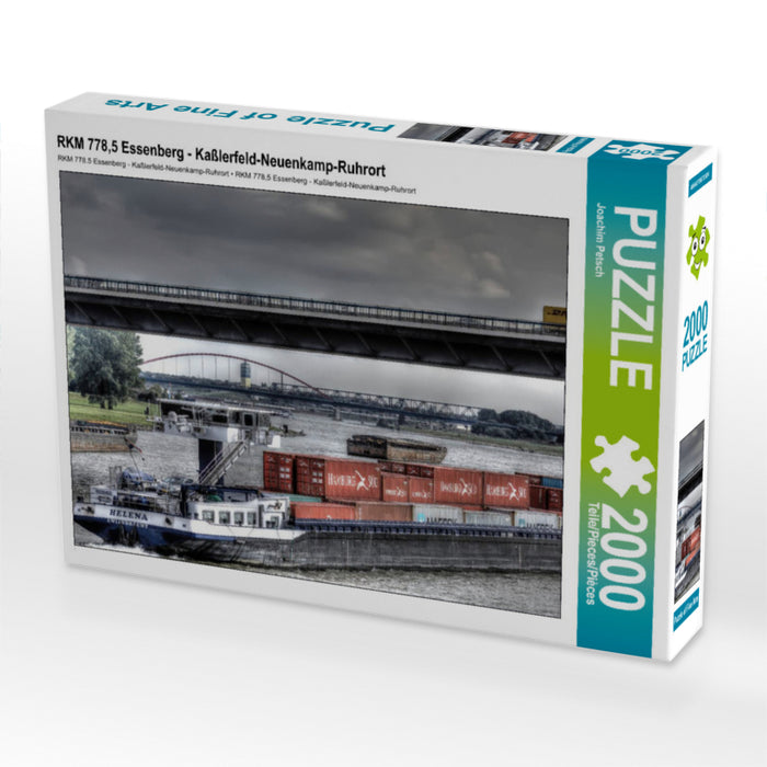 RKM 778,5 Essenberg - Kaßlerfeld-Neuenkamp-Ruhrort 2000 Teile Puzzle quer - CALVENDO Foto-Puzzle'