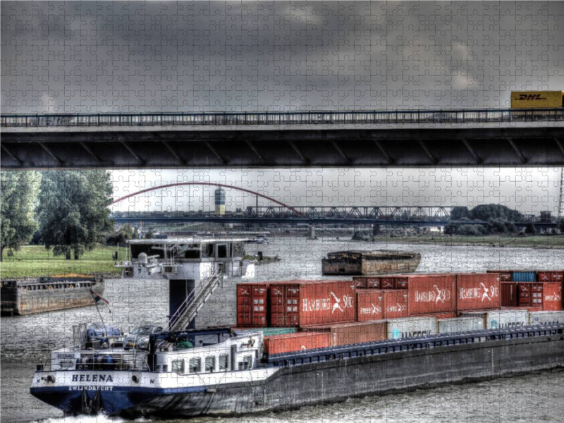RKM 778,5 Essenberg - Kaßlerfeld-Neuenkamp-Ruhrort 2000 Teile Puzzle quer - CALVENDO Foto-Puzzle'