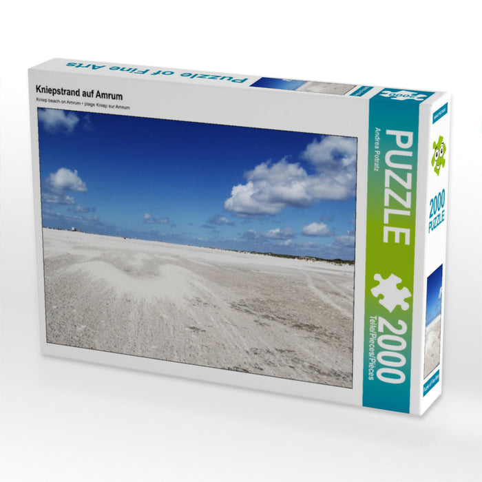 Kniepstrand on Amrum - CALVENDO photo puzzle 