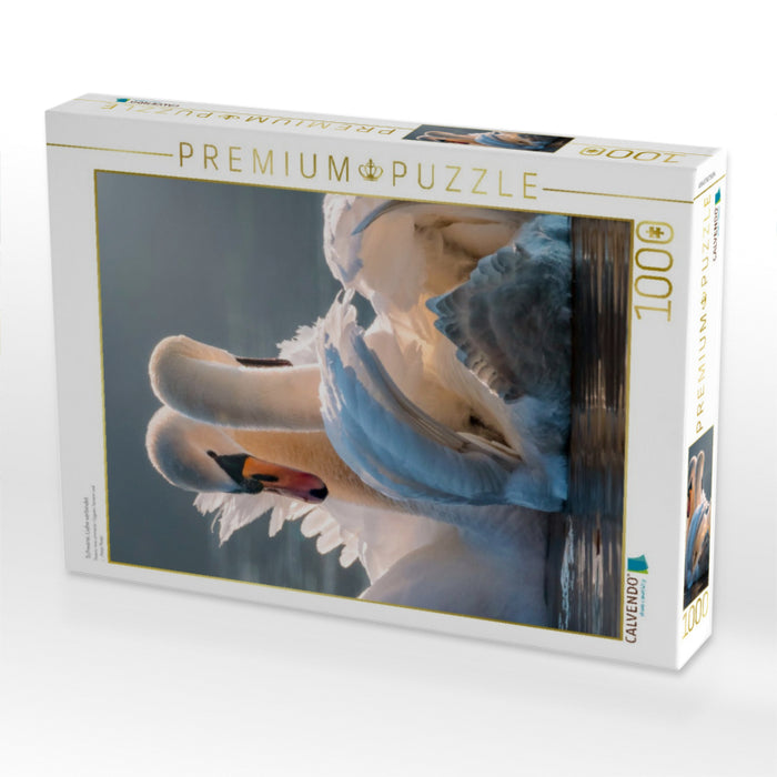 Schwäne, Liebe verbindet - CALVENDO Foto-Puzzle'