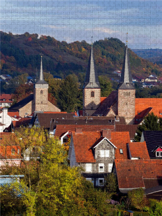 Ein Motiv aus dem Kalender Stadt Schlüchtern 2000 Teile Puzzle hoch - CALVENDO Foto-Puzzle'