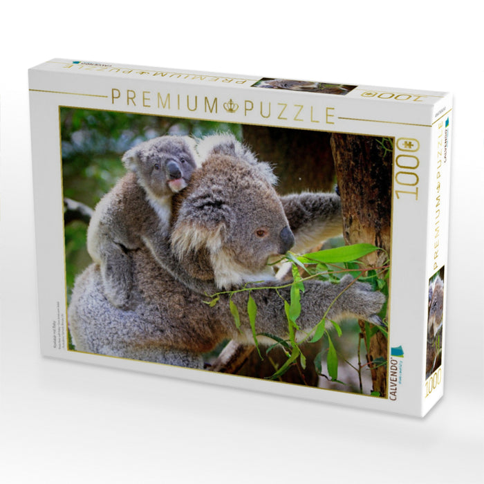 Koalabär mit Baby - CALVENDO Foto-Puzzle'