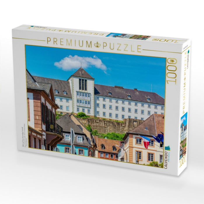Blick auf das ehemalige Schloß - CALVENDO Foto-Puzzle'