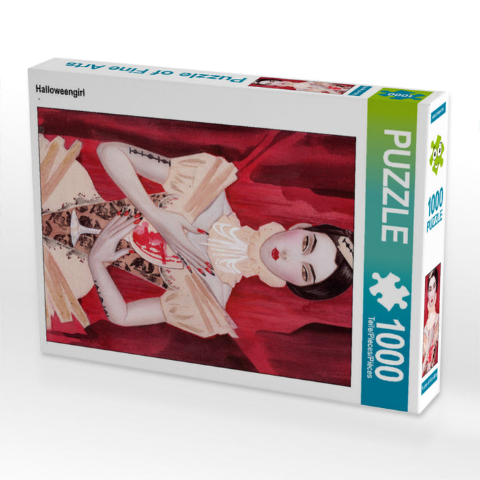 Halloween girl - CALVENDO photo puzzle 