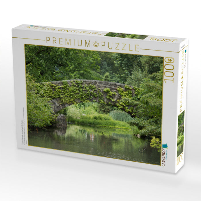 Gapstow Bridge Central Park Manhattan - CALVENDO Foto-Puzzle'